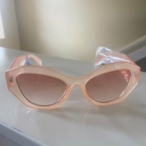 Free People Peach Sunglasses